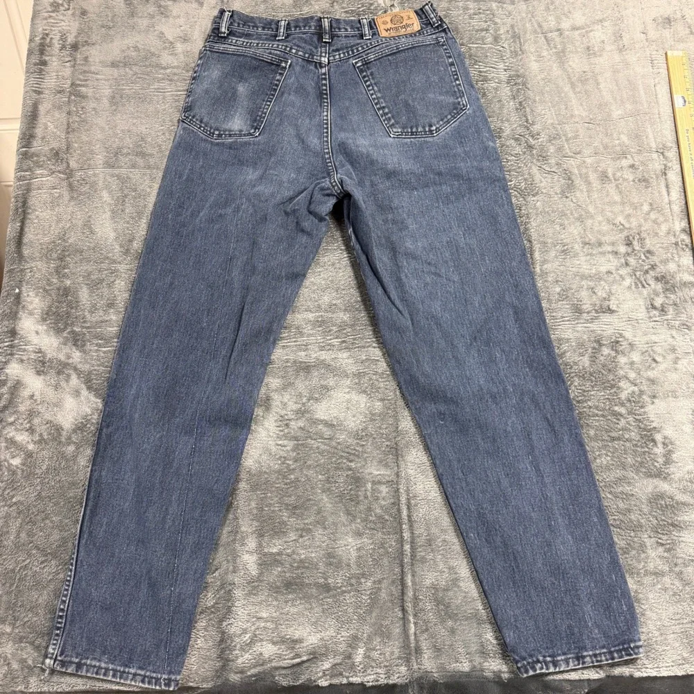 Wrangler‎ Hero Jeans Mens 31x32 Dark Wash Straight Leg Denim Blue